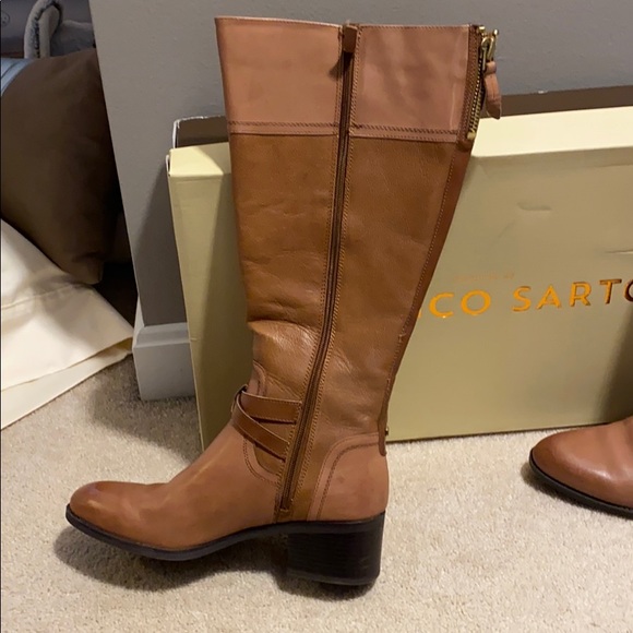 Franco Sarto brown boots - Picture 2 of 3